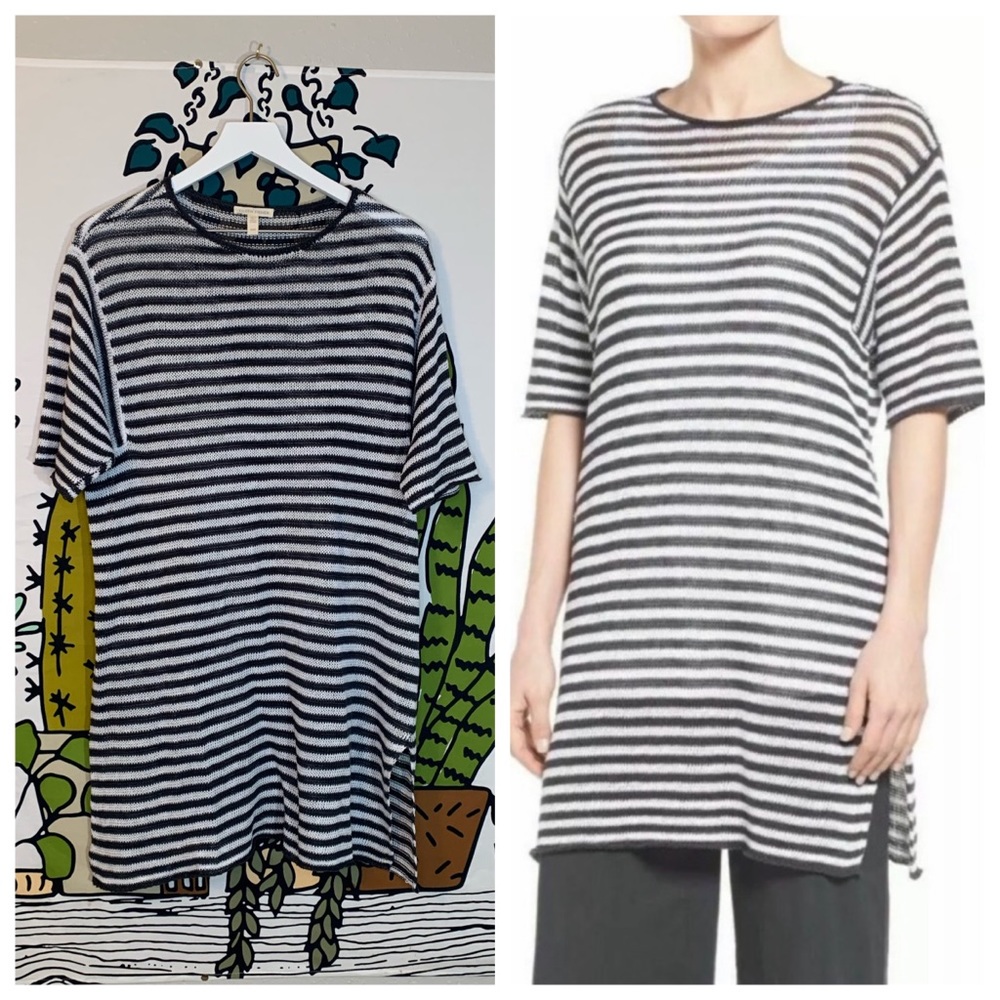 Eileen Fisher Linen Sweater Tunic